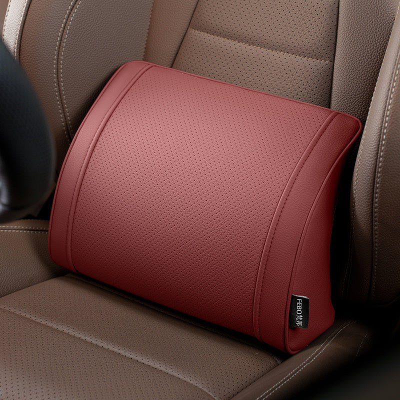 Ergonomic Headrest and Lumbar Support Set for Car Seats