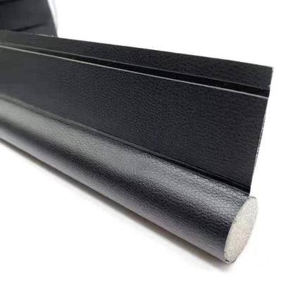 Wear Resistant Leather Under Door Draft Stopper Windproof and Insect Proof Bedroom Door Bottom Seal Strip