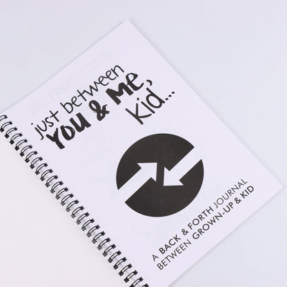 Just Between You & Me Kid Back and Forth Journal