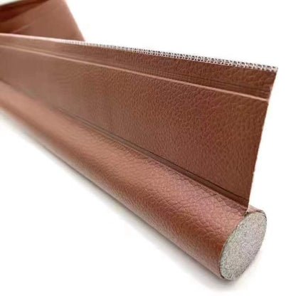Wear Resistant Leather Under Door Draft Stopper Windproof and Insect Proof Bedroom Door Bottom Seal Strip