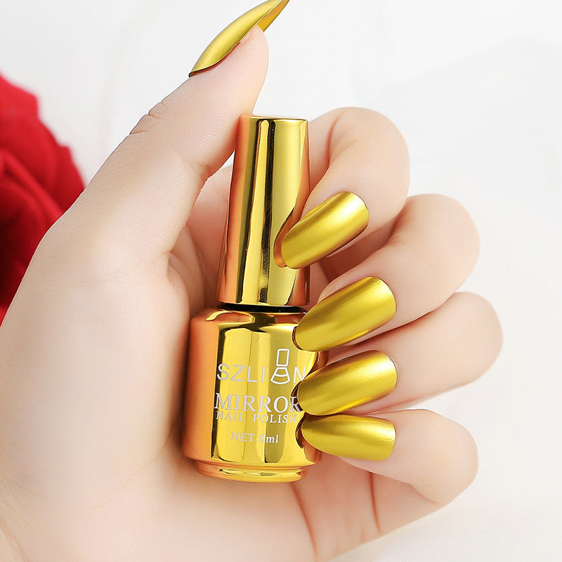 Glamorous Metallic Mirror Nail Polish