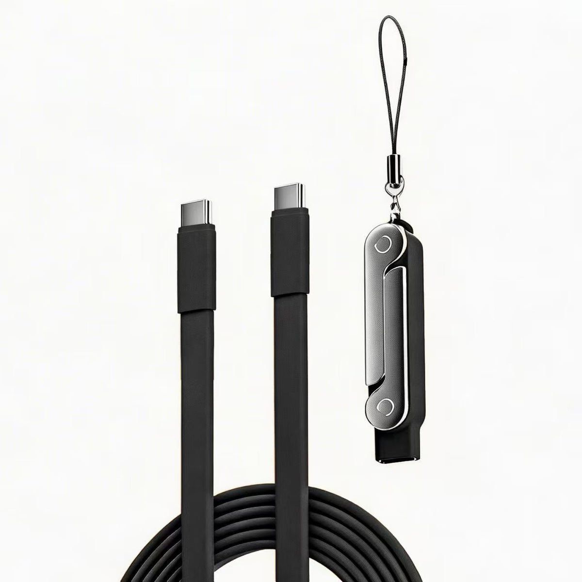 Fast-Charging Cable with Detatchable Stand
