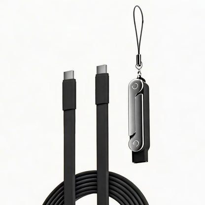 Fast-Charging Cable with Detatchable Stand