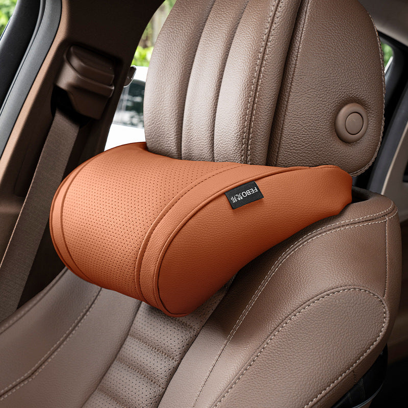 Ergonomic Headrest and Lumbar Support Set for Car Seats