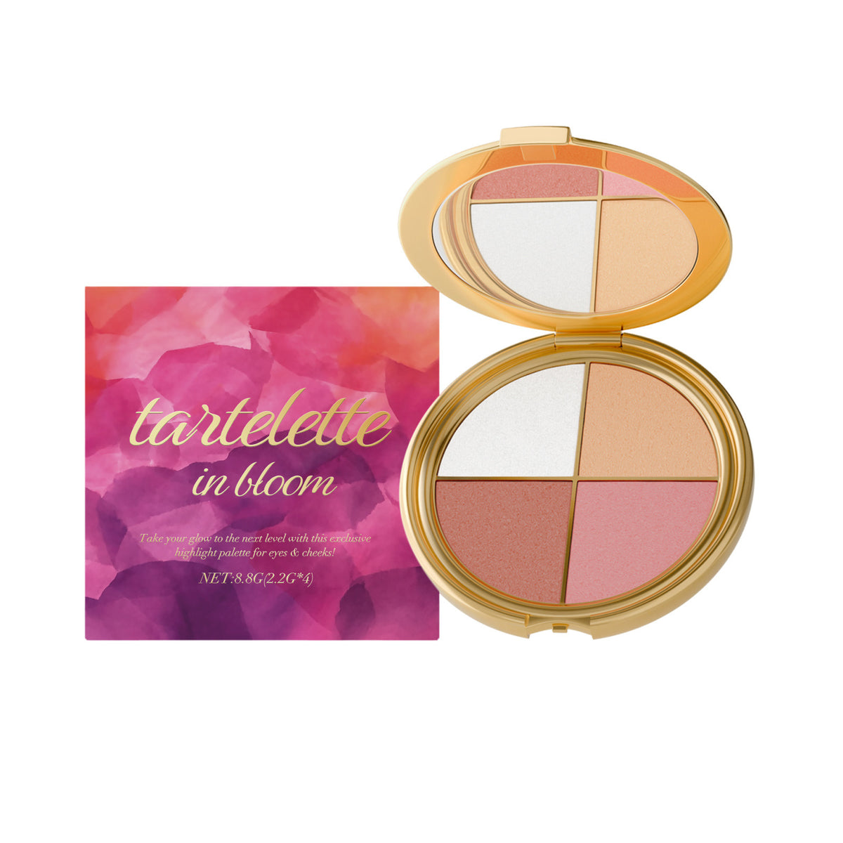 All-in-One Highlight, Eyeshadow & Blush Palette