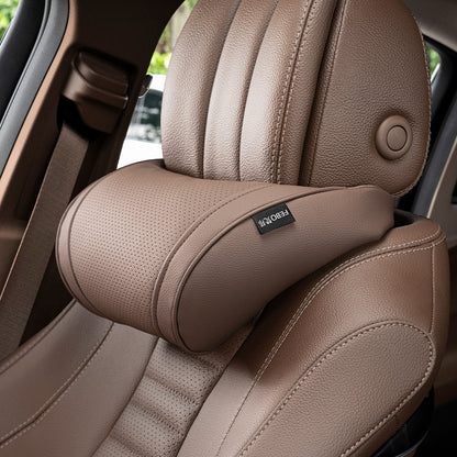 Ergonomic Headrest and Lumbar Support Set for Car Seats