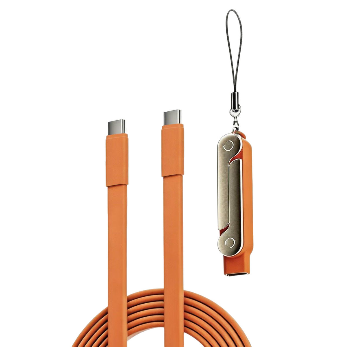 Fast-Charging Cable with Detatchable Stand