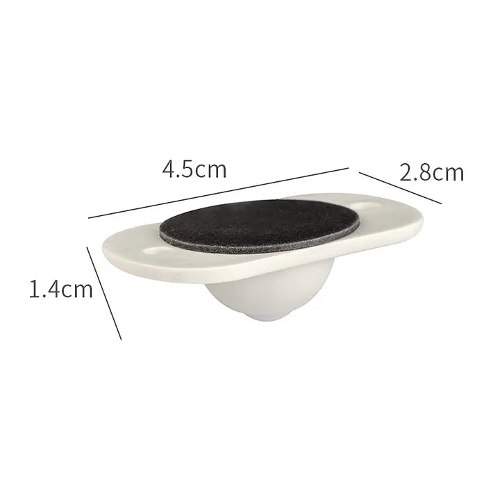 Paste Type Pulley Universal Wheel (4 PCs)
