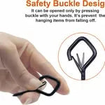 Windproof & Rust-Resistant🔧Safety Screw Durable Metal Ceiling Hook