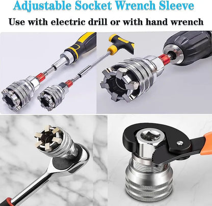 Multi-function Universal Socket Wrench Tool - Universal Maintenance Tool