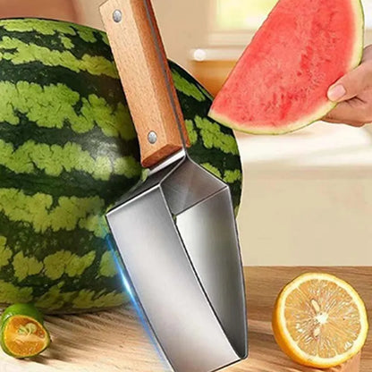 Stainless Steel Watermelon Slicer | Fast, Clean & Effortless Cutting