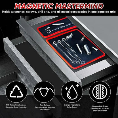 Flexible Magnetic Tool Mat & Tray Holder