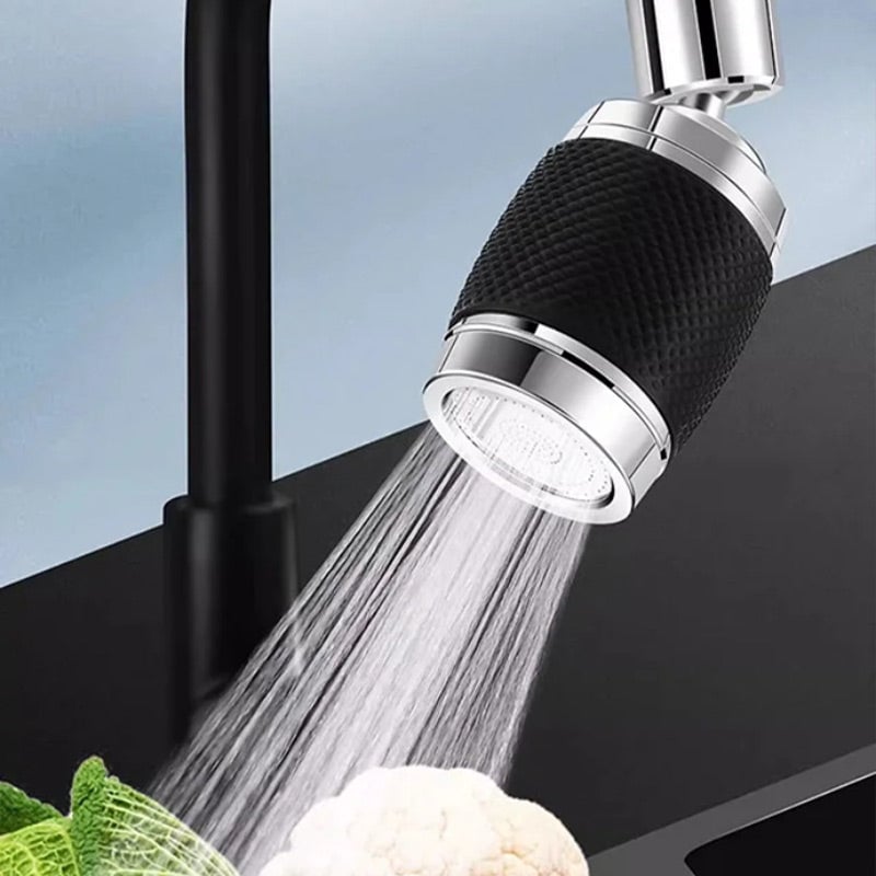 Splash proof booster swivel kitchen filter tap