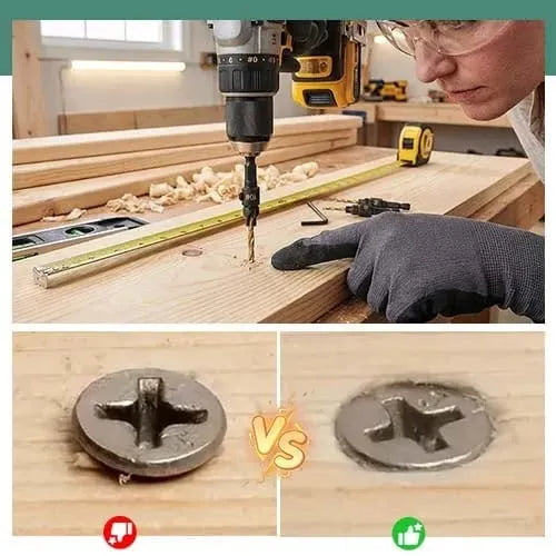 Premium HSS countersunk drill set