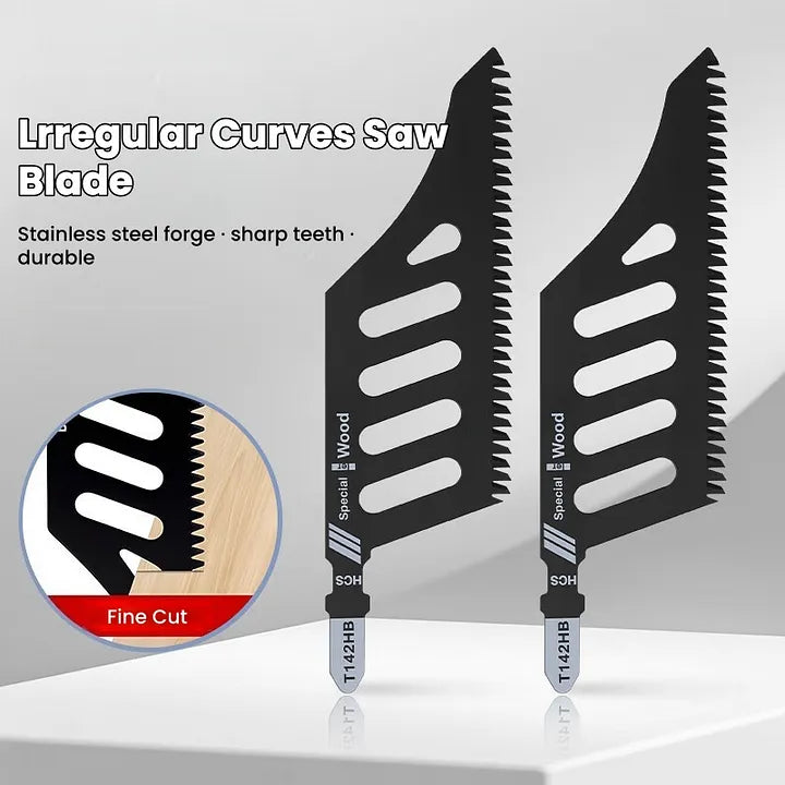 Saw blade for flush cutting for wood, plastic and metal