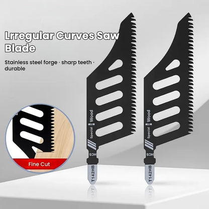 Saw blade for flush cutting for wood, plastic and metal