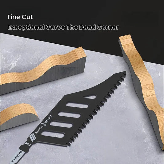 Saw blade for flush cutting for wood, plastic and metal