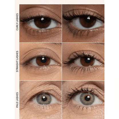 All-Day Beautiful Lashes, Smudge-Proof! Waterproof Fiber Mascara for Natural Volume (Buy 1 Get 1 FREE)