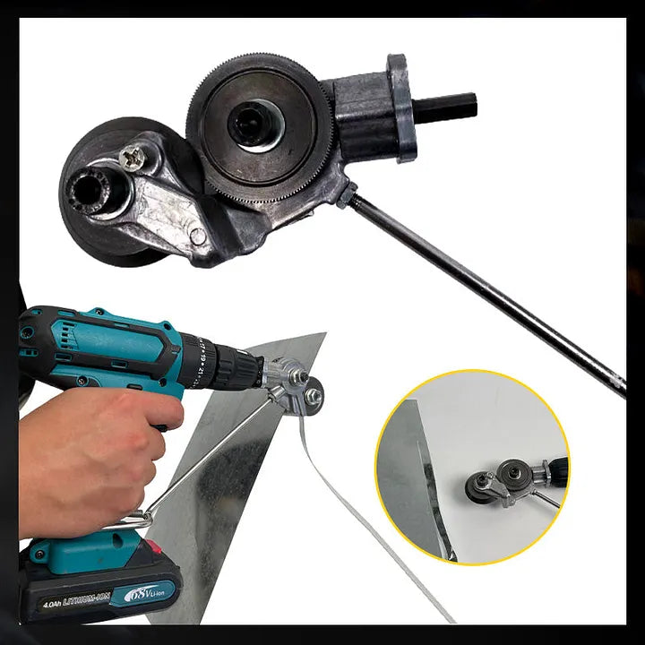 Electric Drill Plate Cutter – Precise, Light, Safe Metal Gear Cutter for Daily Use
