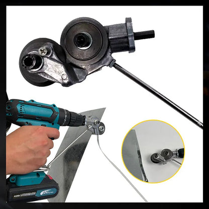 Electric Drill Plate Cutter – Precise, Light, Safe Metal Gear Cutter for Daily Use