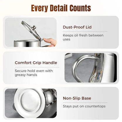 Stainless Steel Oil Filter Pot