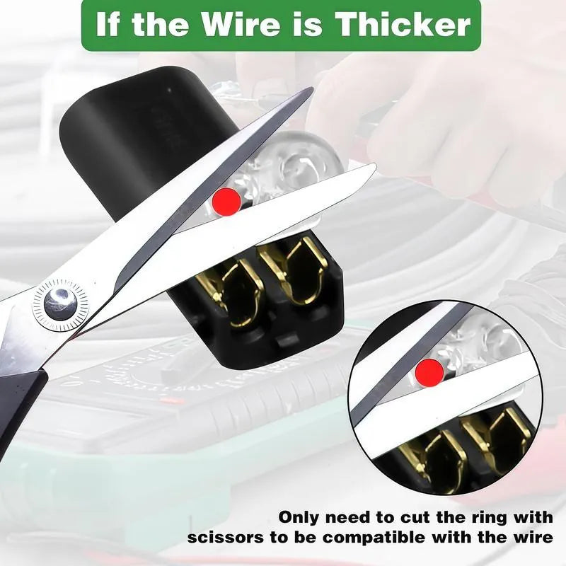 Dual-Wire Push-In Connector
