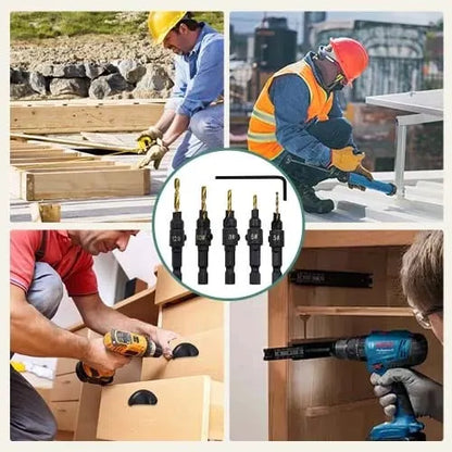Premium HSS countersunk drill set