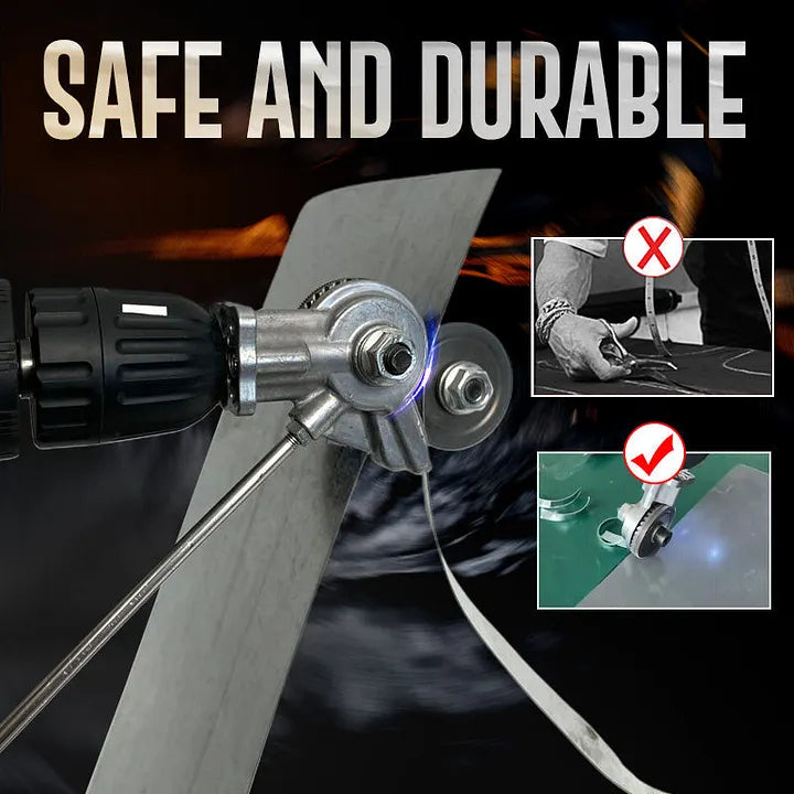 Electric Drill Plate Cutter – Precise, Light, Safe Metal Gear Cutter for Daily Use