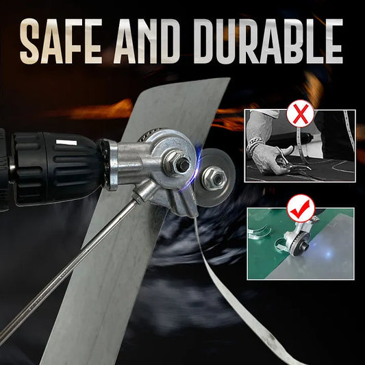 Electric Drill Plate Cutter – Precise, Light, Safe Metal Gear Cutter for Daily Use