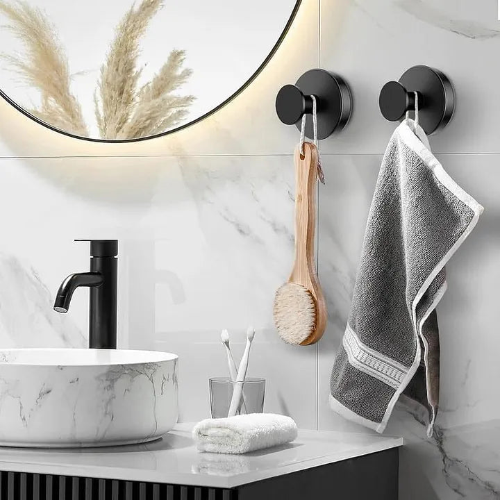 Twist Lock Shower Suction Hooks
