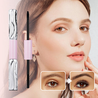 2‑in‑1 Volumizing & Curling Mascara – Waterproof, Clump-Free, Long Lasting