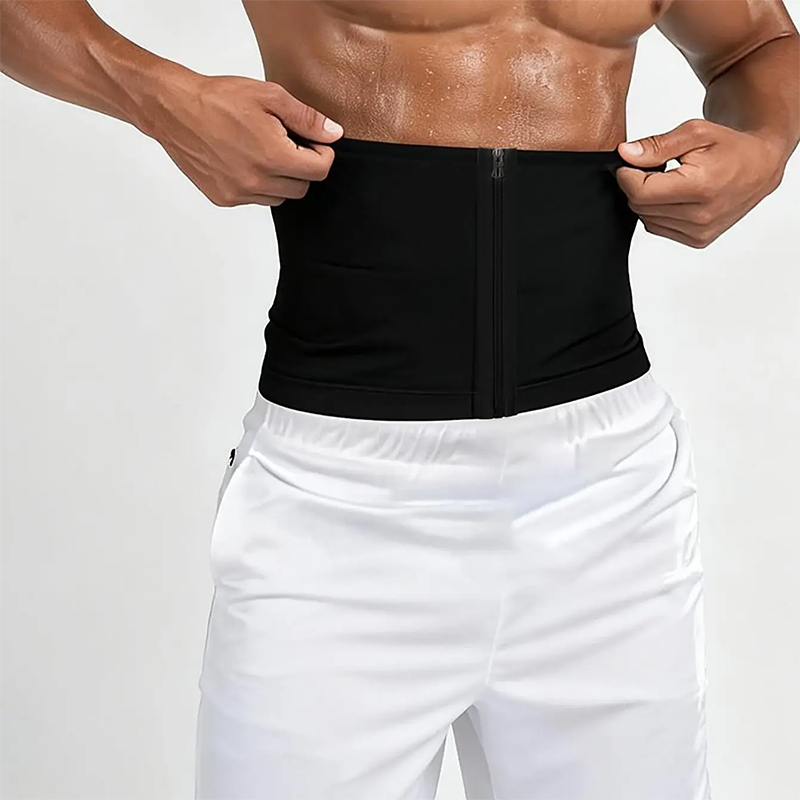 Men's Waist Trainer Sweat Belt – Compression, Trimmer, Sauna Effect