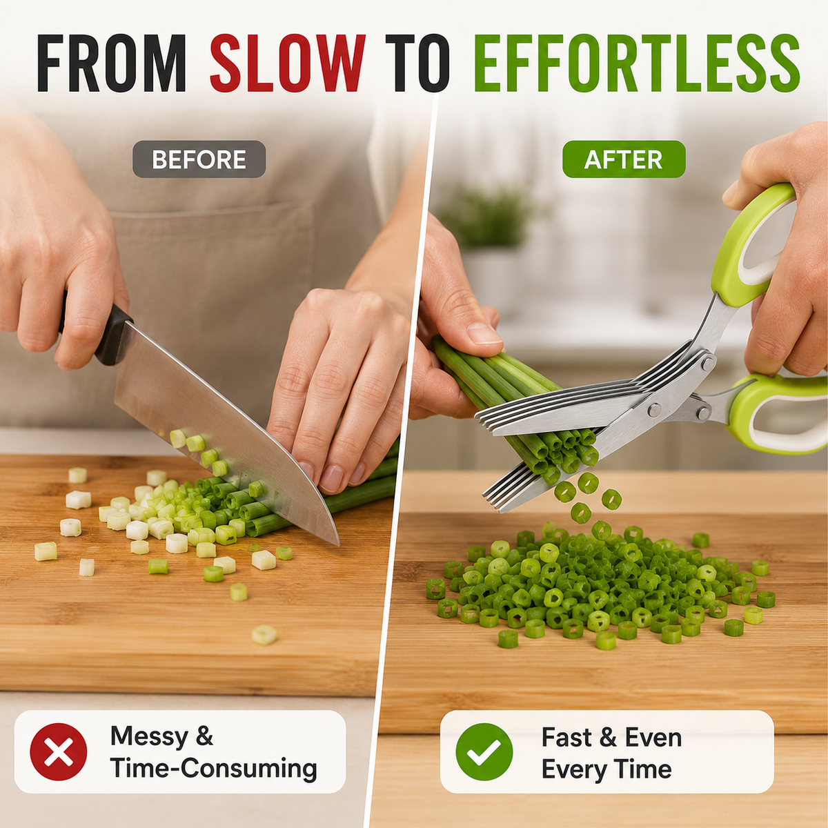 Multi-Blade Herb Scissors | Quick Kitchen Prep
