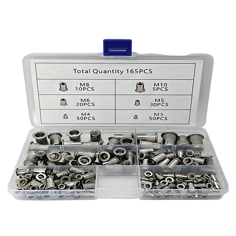 165pcs M3-M10 rivet nut kit