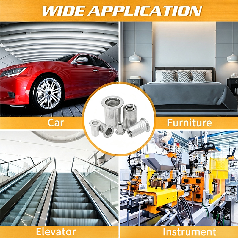 165pcs M3-M10 rivet nut kit