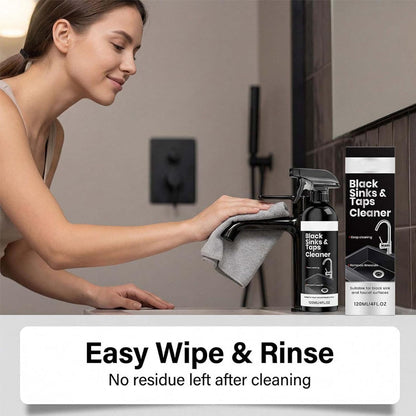 Limescale Cleaner Spray for Black Sinks, Faucets & Fixtures