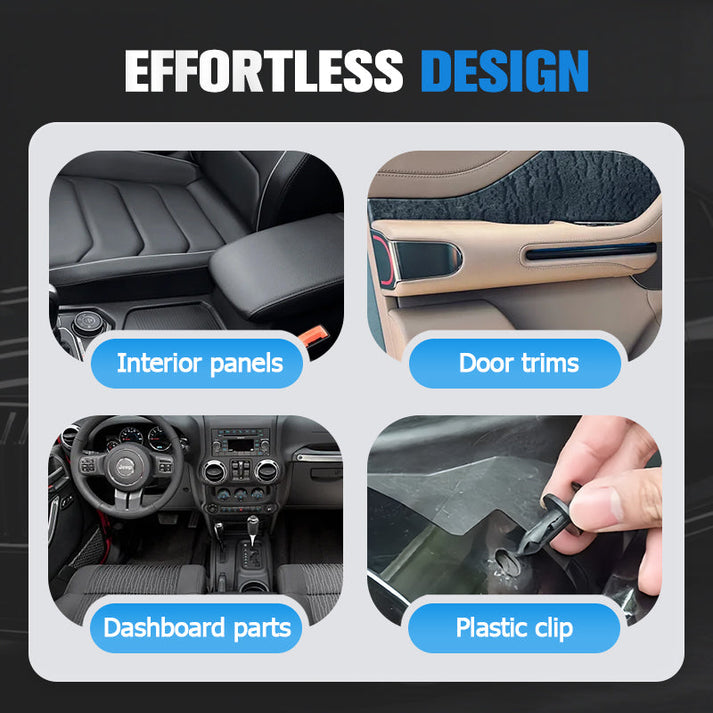 Stop breaking those stubborn plastic clips — this tool pops them out clean every time. Door panels, dashboards, trims — no more cracked pieces