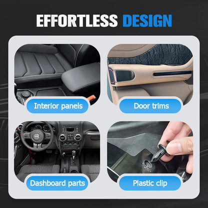 Stop breaking those stubborn plastic clips — this tool pops them out clean every time. Door panels, dashboards, trims — no more cracked pieces