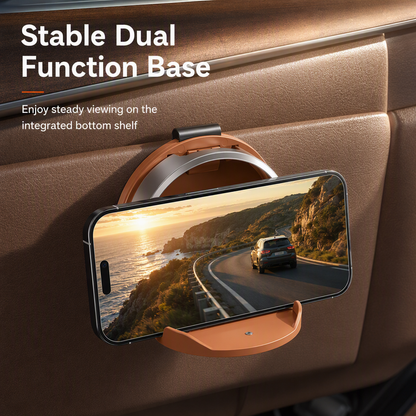 Multifunctional Foldable Car Door Cup Holder Large Diameter Drink and Water Bottle Storage Rack