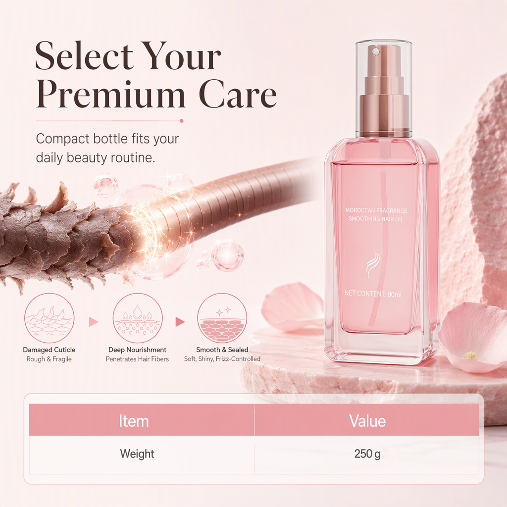 Moroccan Fragrance Hair Oil Spray