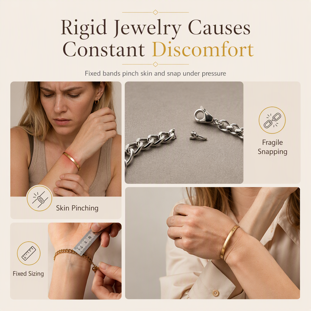Elegant Mobius Loop Jewelry – Minimalist Fashion Gift for Women